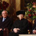 Queen Beatrix surounded by my floral arrangements - Blooming Vision